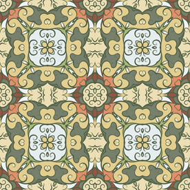 服饰面料 中国风古典 民族背景