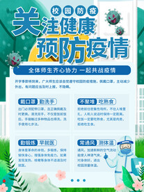 预防疫情宣传海报