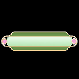 翡翠复古国潮标题边框