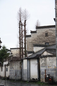 徽派建筑 风景 黑瓦白墙 传统