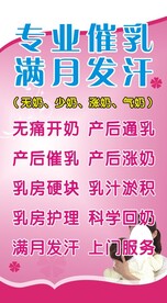 专业催乳 满月发汗