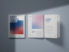 广告宣传画册样机