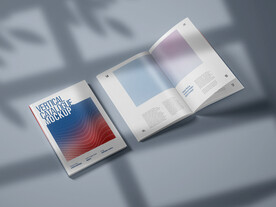 广告宣传画册样机