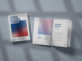 广告宣传画册样机