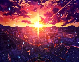 动漫漫画场景海报壁纸