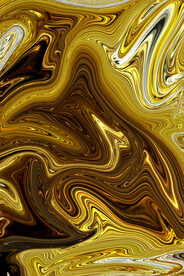 金色水纹抽象肌理