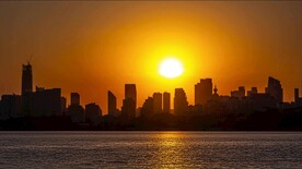 日落 夕阳