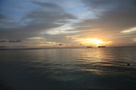 日落 夕阳