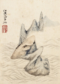山水画  