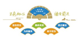 好干部标准文化墙