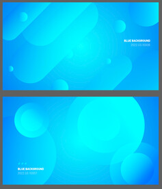 清新蓝色矢量背景