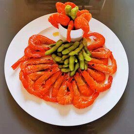 美食基围虾