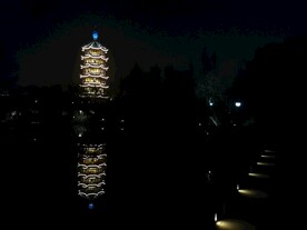 常州红梅公园文笔塔