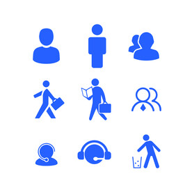 电话看书人物图标