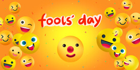 小丑卡通愚人节