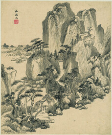 山水画  