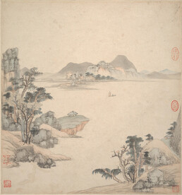 山水画  