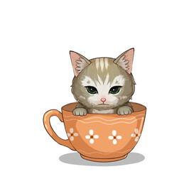 茶杯猫            