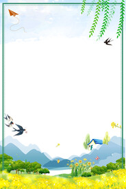 春季海报PSD素材