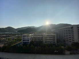 清晨日出
