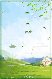 春季海报PSD素材