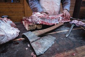 切肉