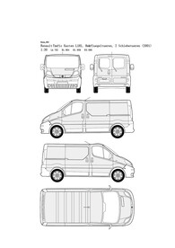 手绘汽车线稿图    