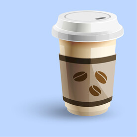 咖啡矢量图形标识设计