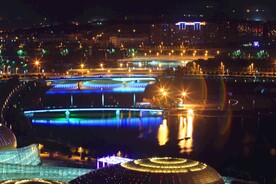 郑州郑东新区夜景