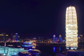 郑州郑东新区夜景