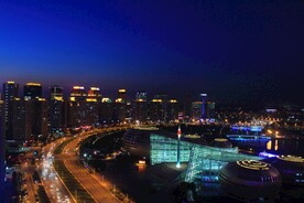 郑州郑东新区夜景