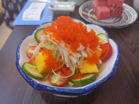 蟹子水果沙拉