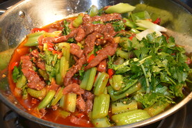 青菜牛肉