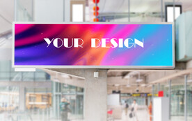 灯箱广告喷绘展位