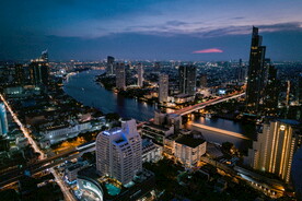 夜景立交桥