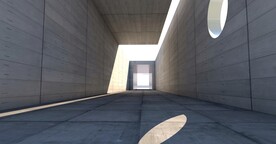 城市空旷空间建筑