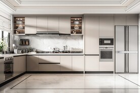 高清厨房高级感大气大户型