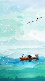 清明节海报模板PSD