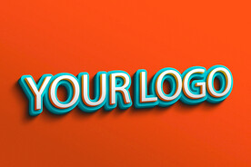 艺术字LOGOPSD智能贴图