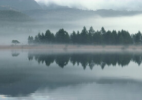 水中倒影风景