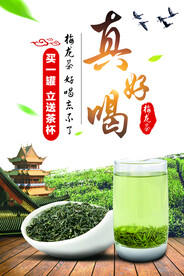 乌龙茶真好喝春茶上市促销海报
