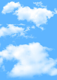 蓝天白云