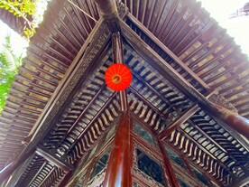扬州何园特色屋檐