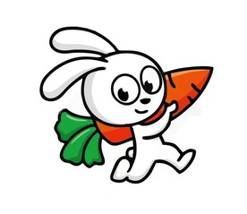 卡通兔子