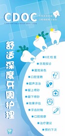 牙齿护理海报