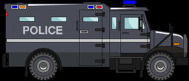 卡通警车