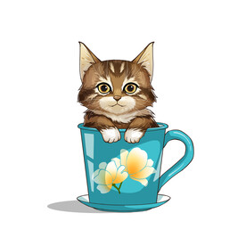 茶杯猫            