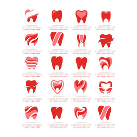 口腔牙齿logo设计图片
