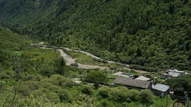 四姑娘山山谷