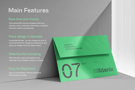 信封VI品牌样机